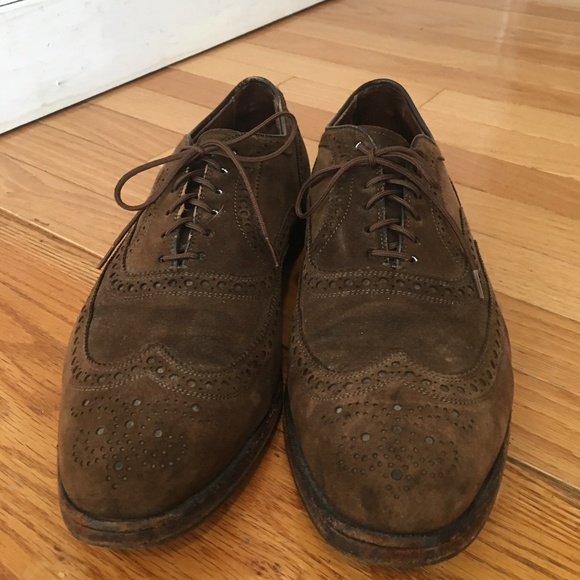 allen edmonds suede